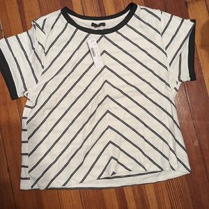 NWT JCrew tee shirt top, XL